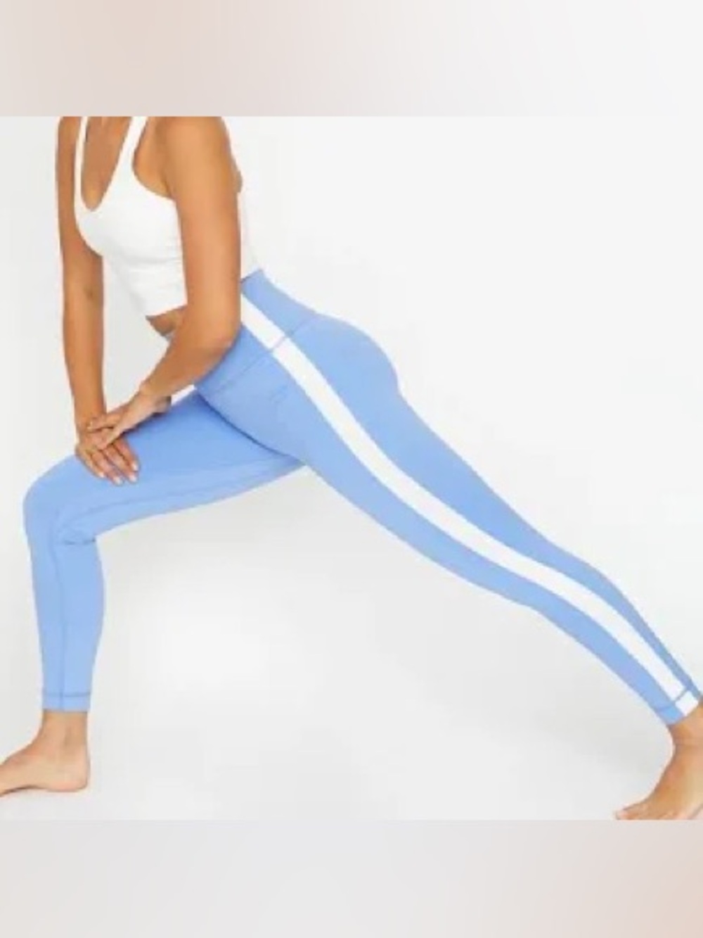 Cream Yoga High Waisted Leggings |
Size M | NWOT